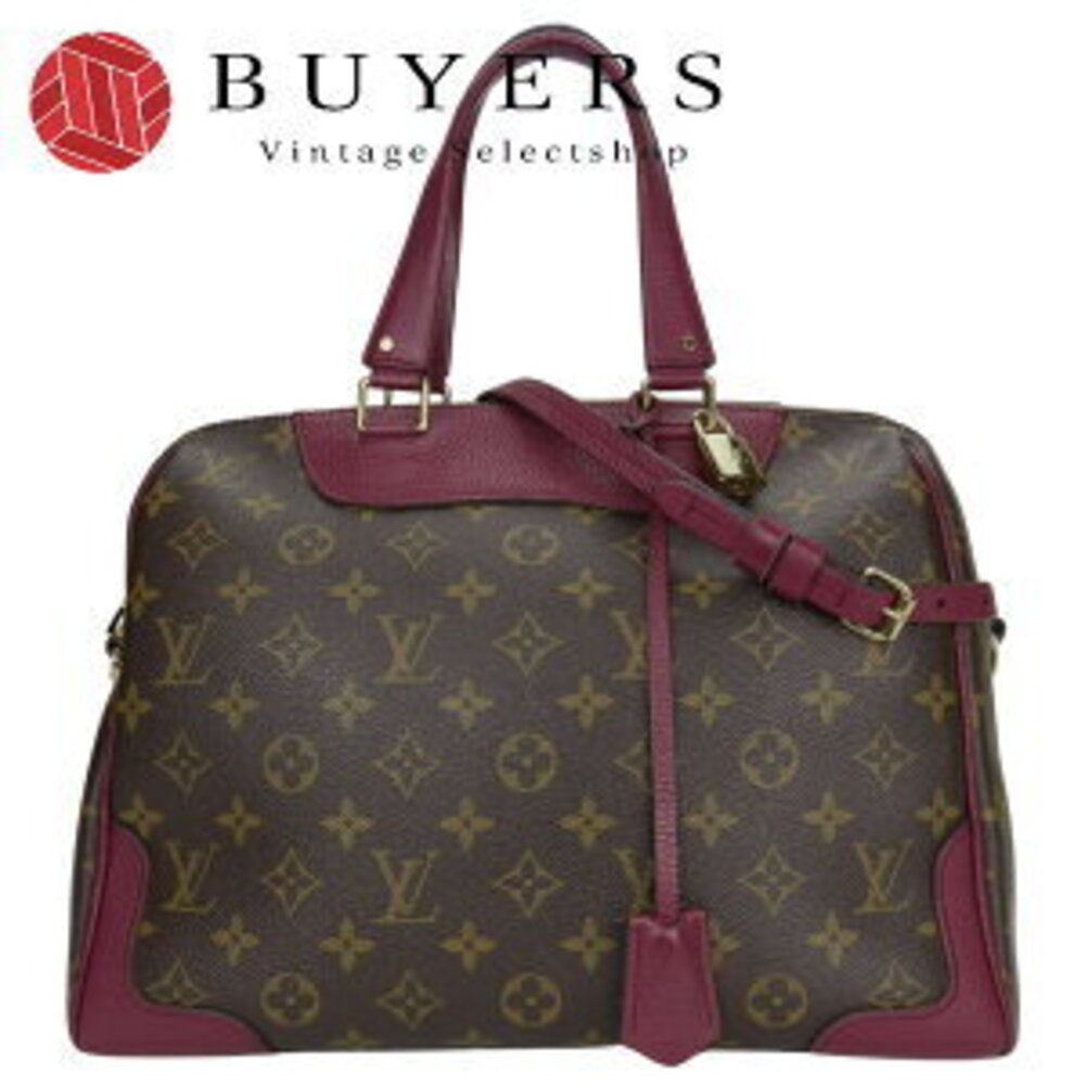 Louis Vuitton Retiro handbag brown aurore crossbody Shoulder Bag